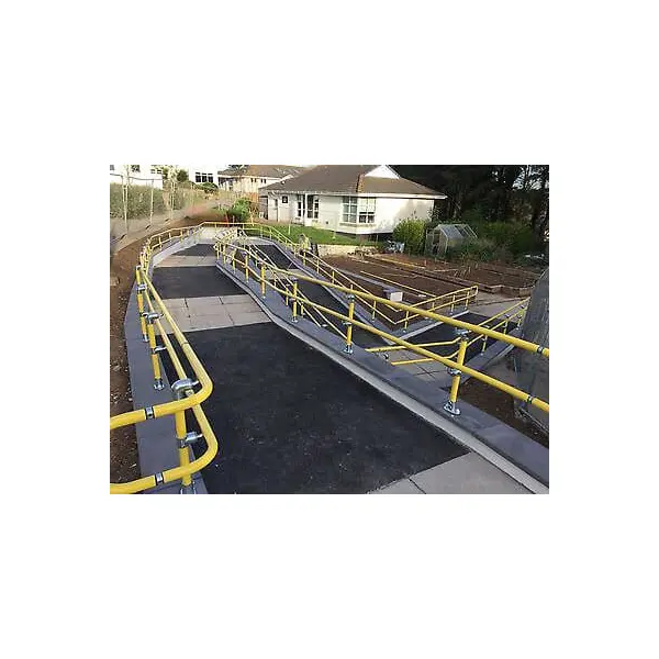 Konstrukční fitinka, spojka ocelových trubek pr. 48,3 mm | pr. 42,4 mm – úhlový spojovací kříž 161R-D48/C42